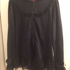 Hot topic corset hoodie